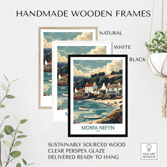 Morfa Nefyn Travel Poster Wales-This Art World