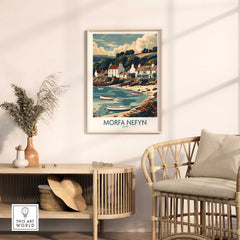 Morfa Nefyn Travel Poster Wales-This Art World