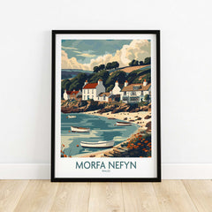 Morfa Nefyn Travel Poster Wales-This Art World