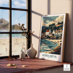 Morfa Nefyn Travel Poster Wales-This Art World
