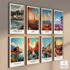 Morfa Nefyn Travel Poster Wales-This Art World