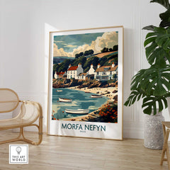 Morfa Nefyn Travel Poster Wales-This Art World