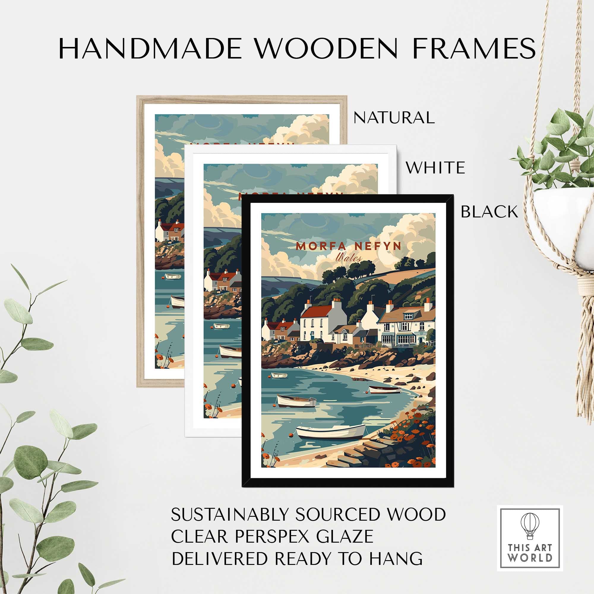 Morfa Nefyn Wales Poster-This Art World