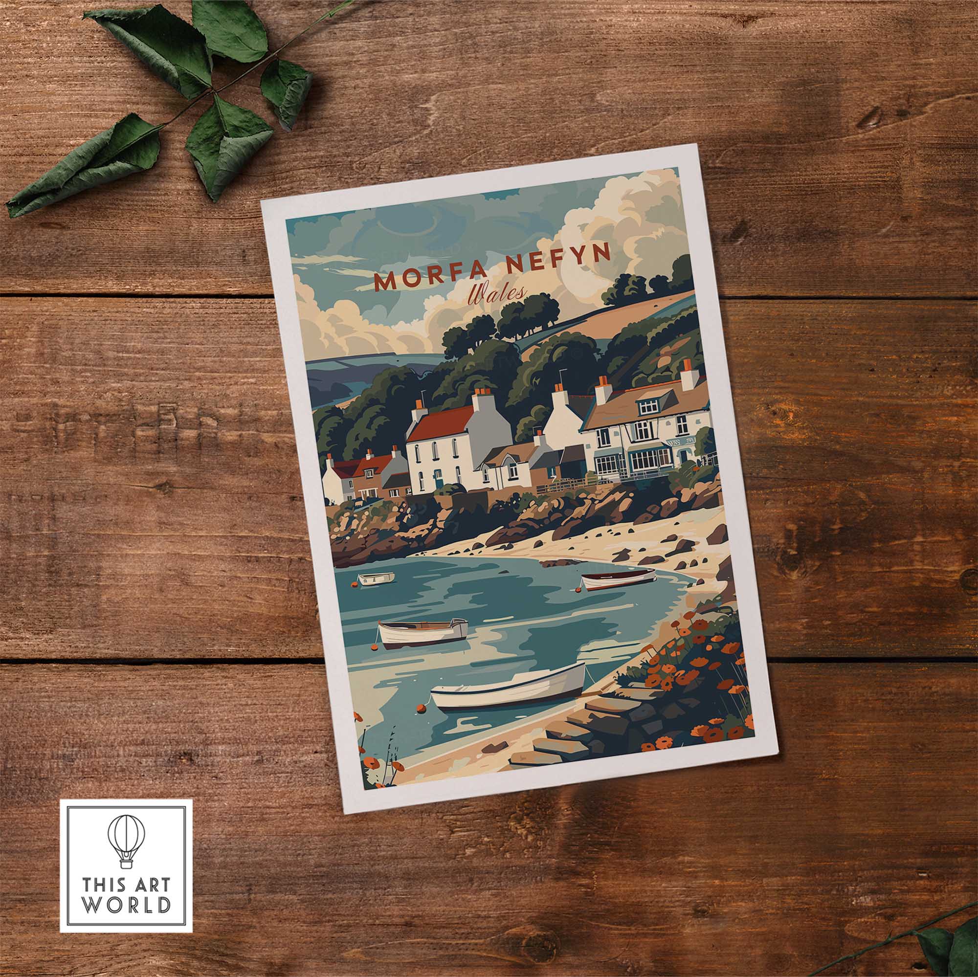 Morfa Nefyn Wales Poster-This Art World