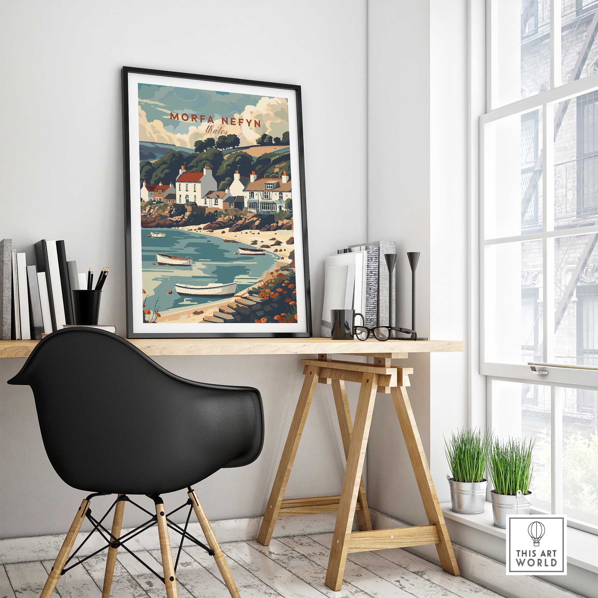 Morfa Nefyn Wales Poster-This Art World