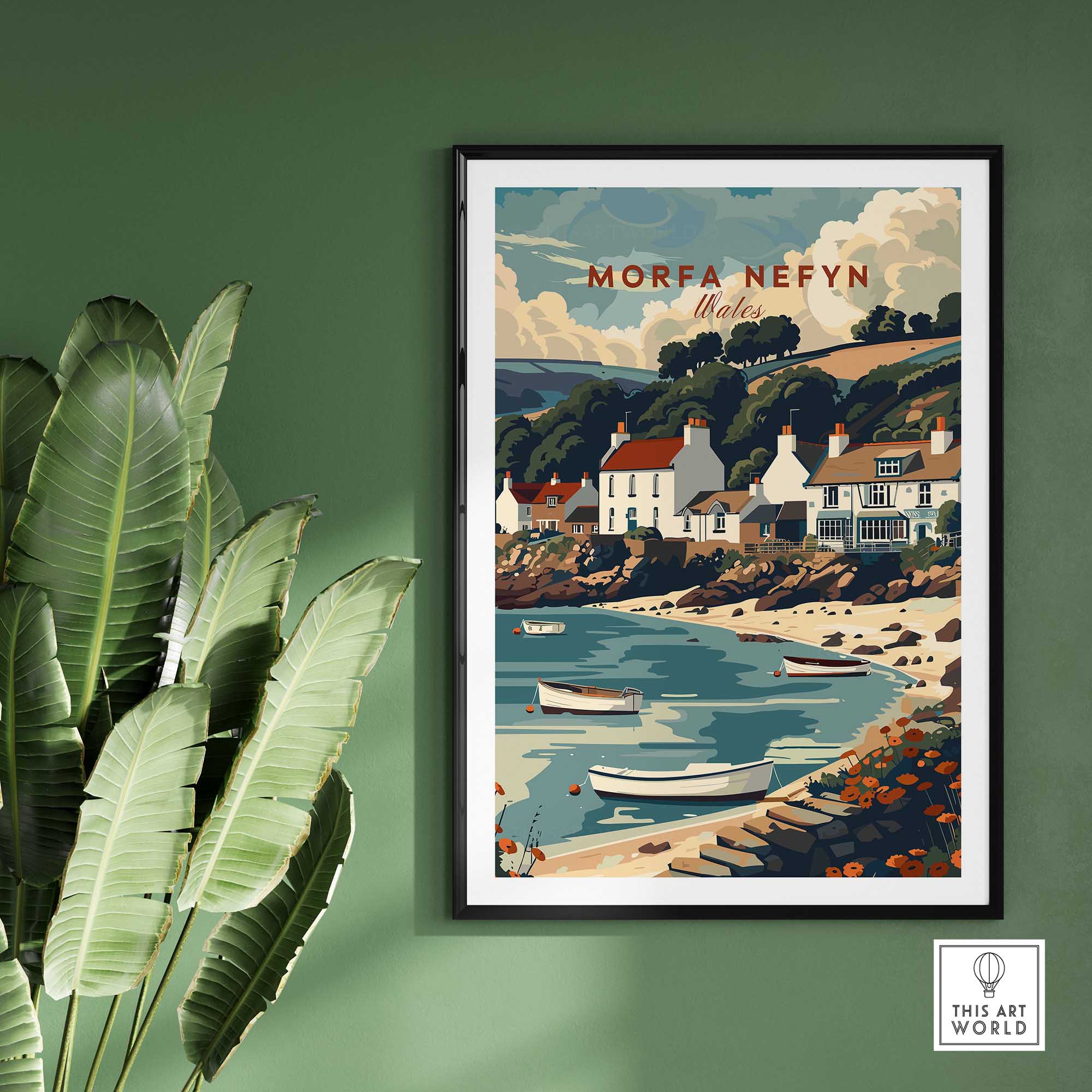 Morfa Nefyn Wales Poster-This Art World