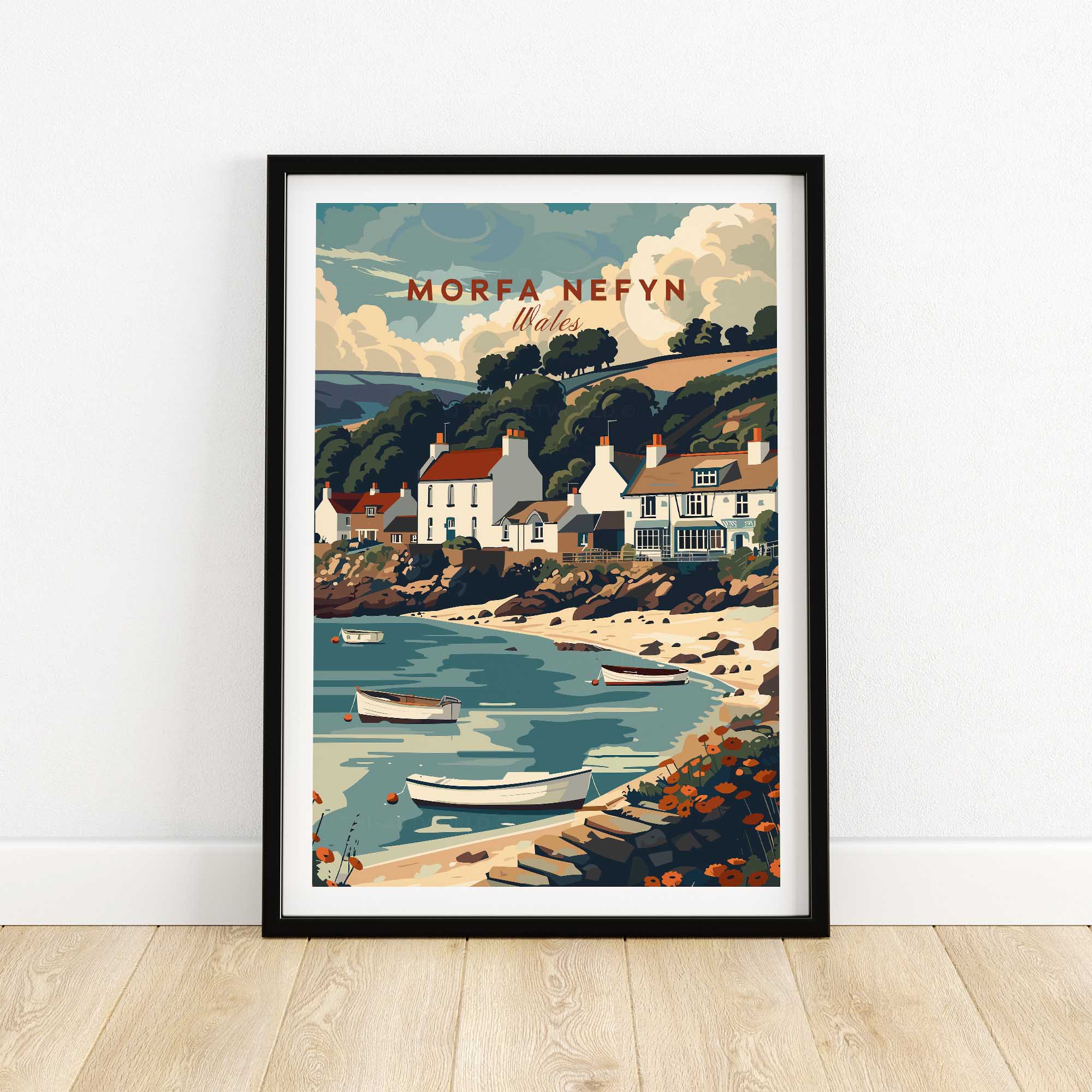 Morfa Nefyn Wales Poster-This Art World