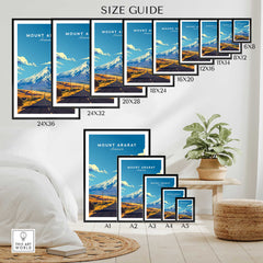 Mount Ararat Poster Armenia-This Art World