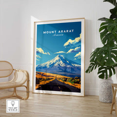Mount Ararat Poster Armenia-This Art World