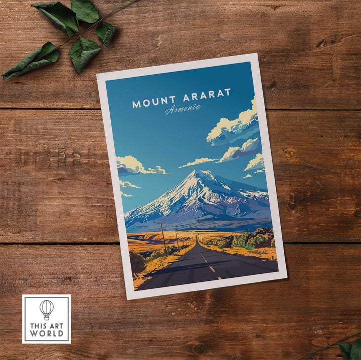 Mount Ararat Poster Armenia-This Art World