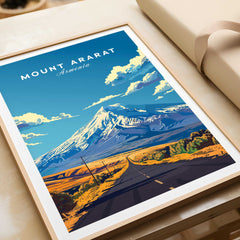 Mount Ararat Poster Armenia-This Art World