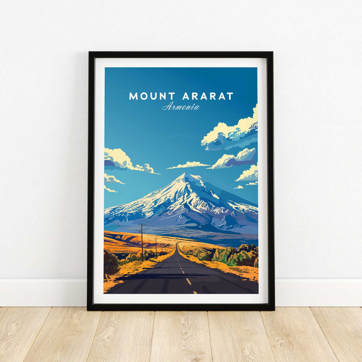 Mount Ararat Poster Armenia-This Art World