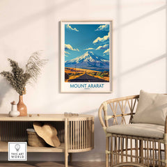 Mount Ararat Travel Print Armenia-This Art World