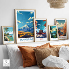 Mount Ararat Travel Print Armenia-This Art World