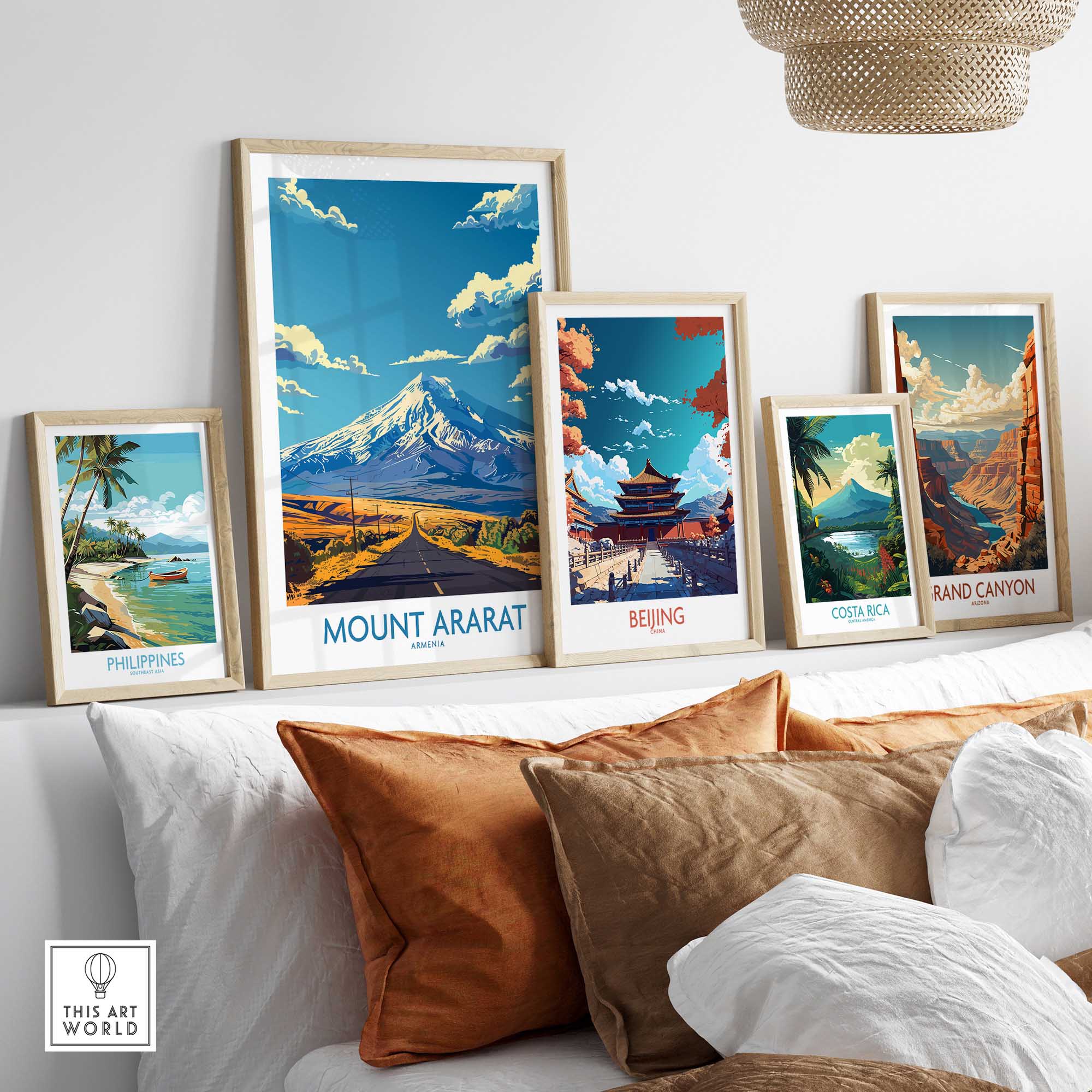Mount Ararat Travel Print Armenia-This Art World