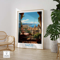 Naples Travel Print