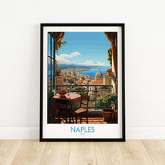 Naples Travel Print
