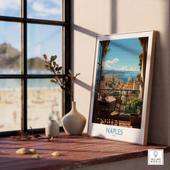 Naples Travel Print