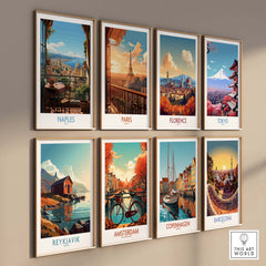 Naples Travel Print