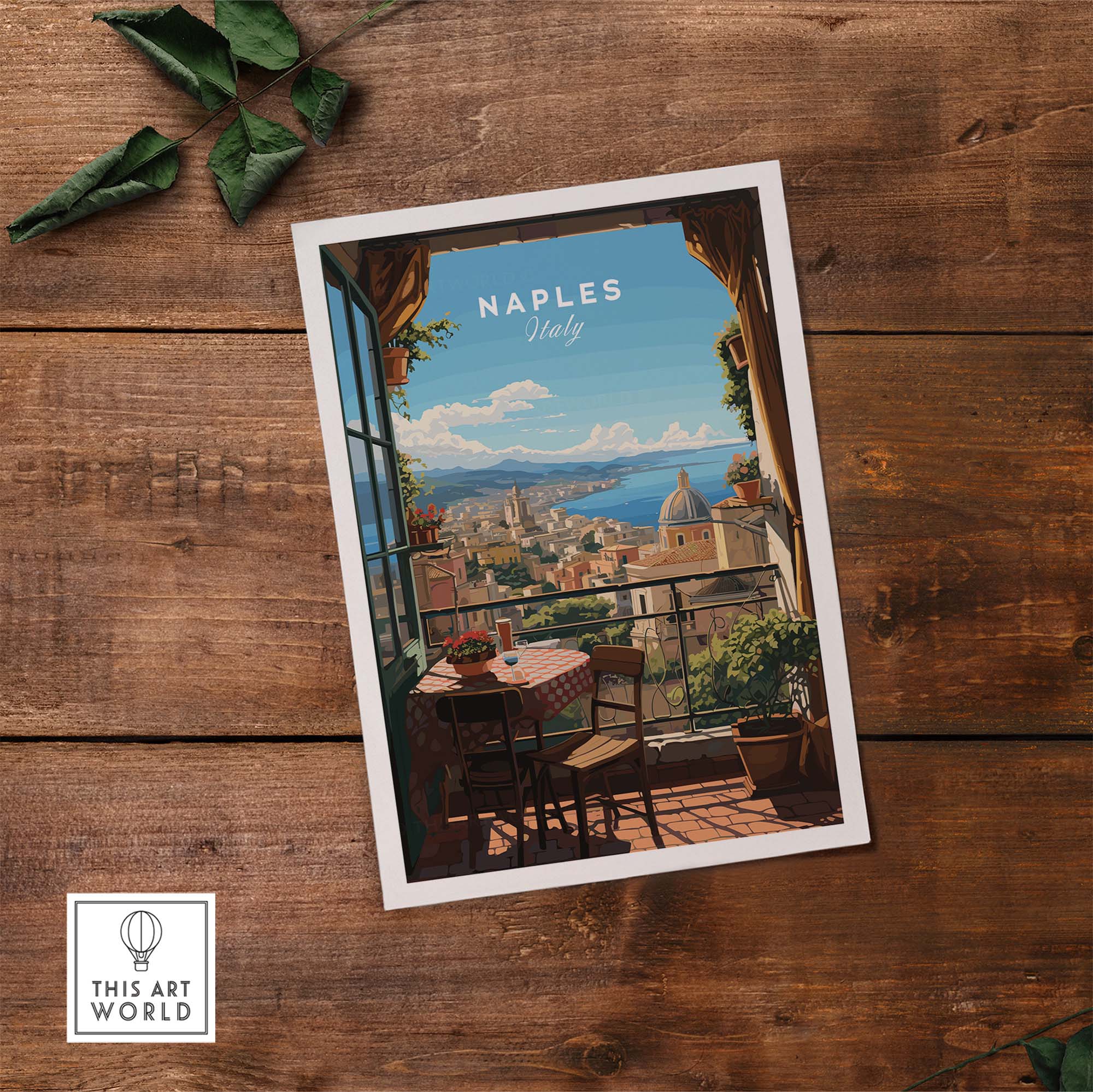 Naples Wall Art Print