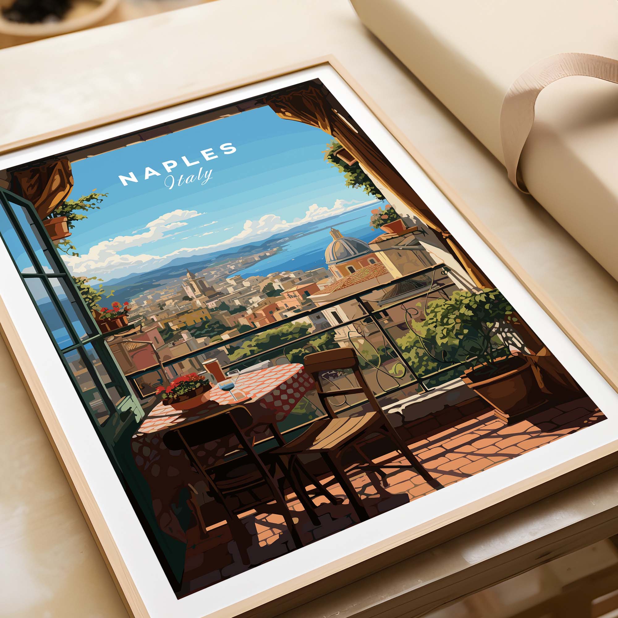 Naples Wall Art Print