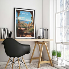 Naples Wall Art Print