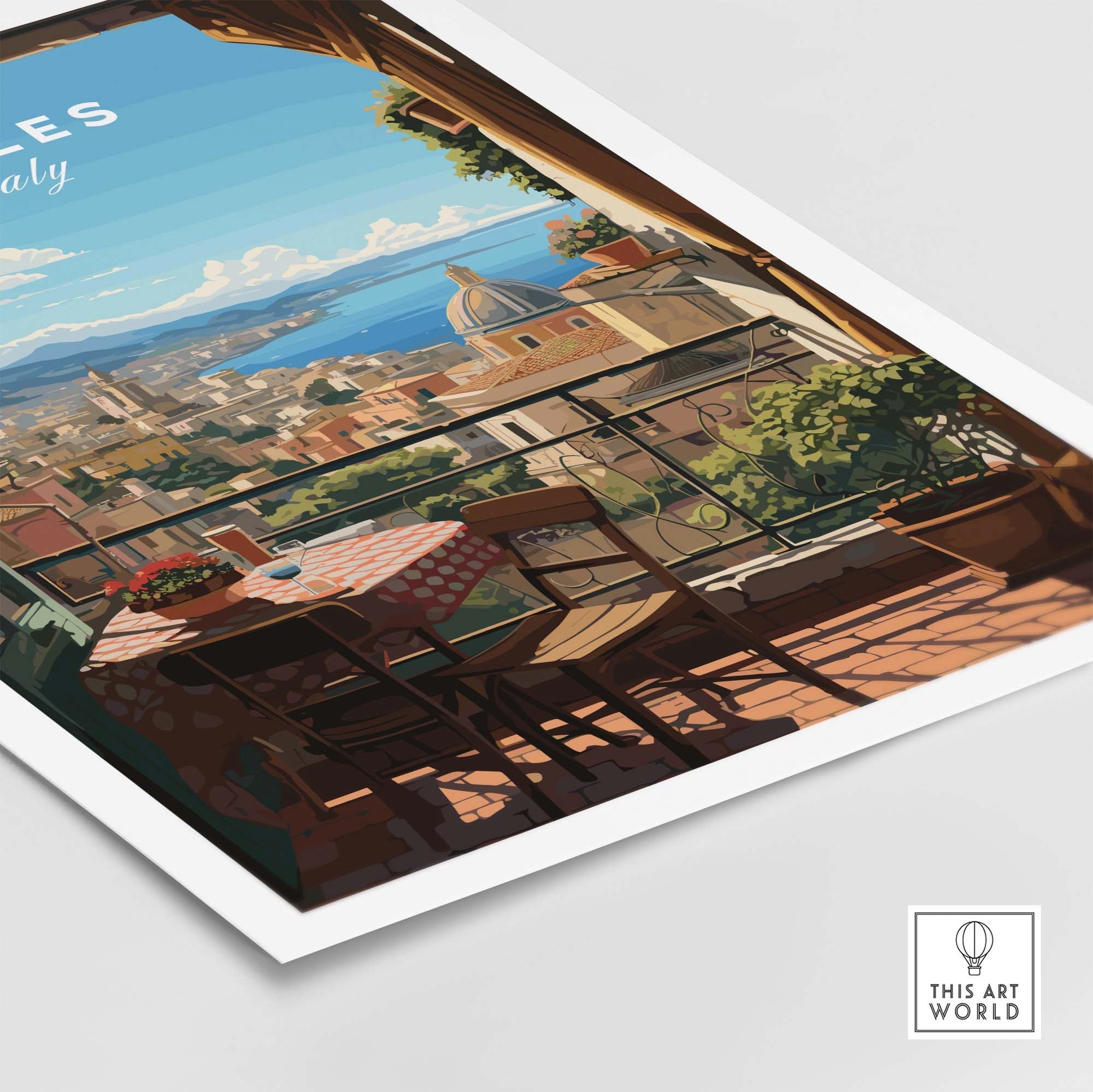 Naples Wall Art Print