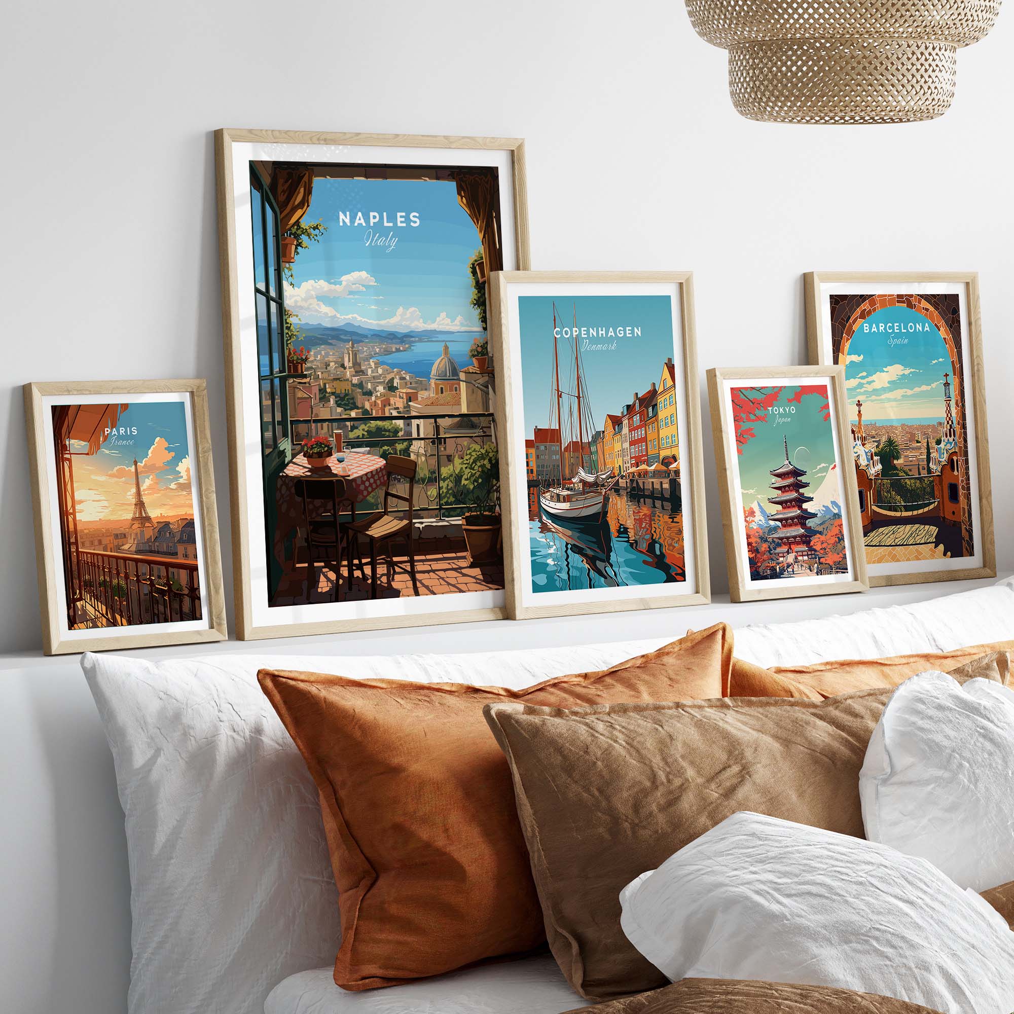 Naples Wall Art Print