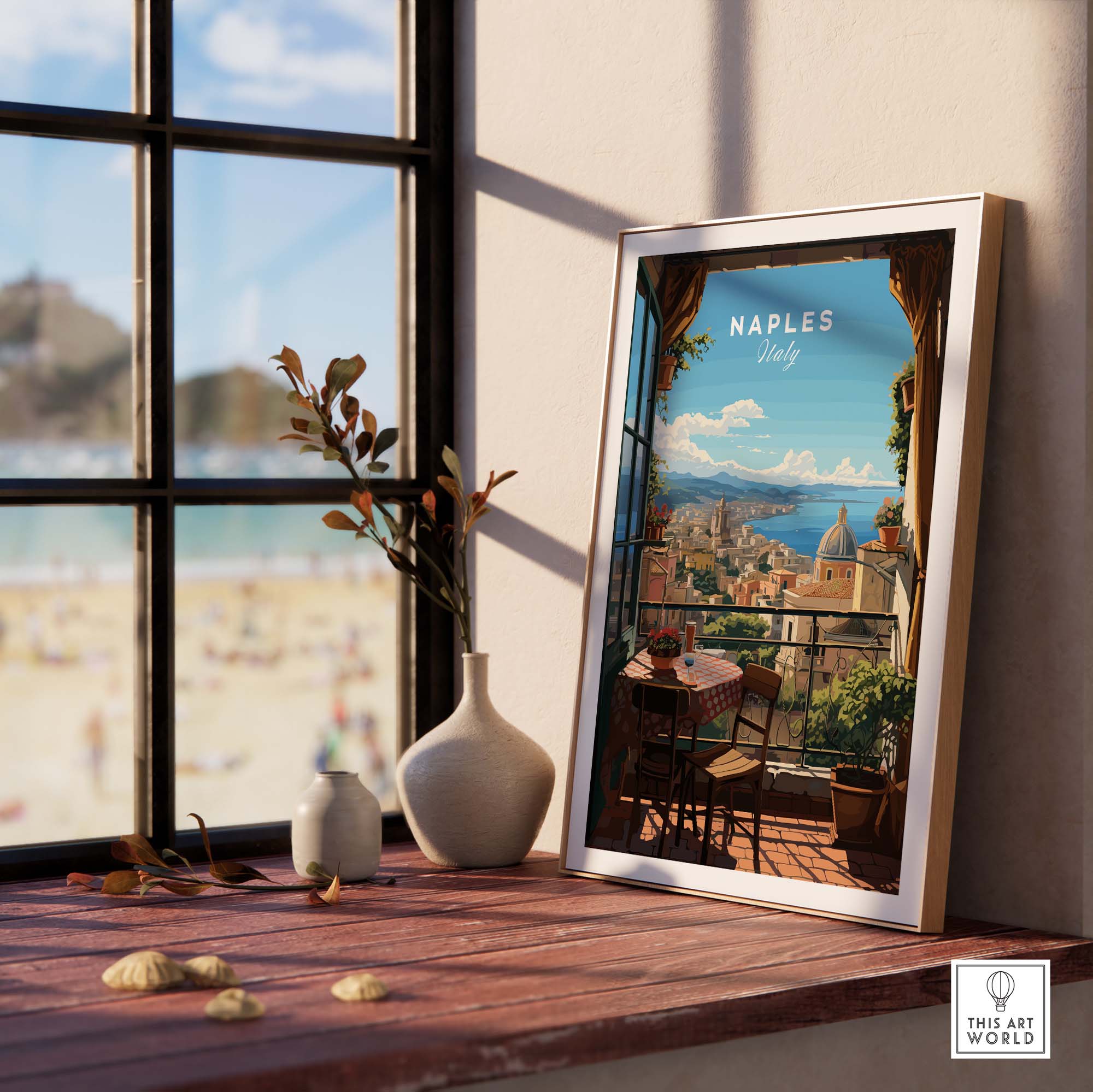 Naples Wall Art Print