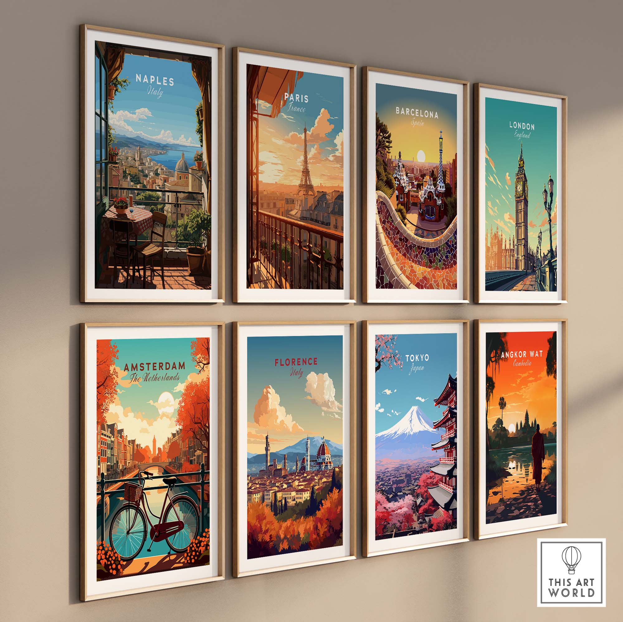 Naples Wall Art Print