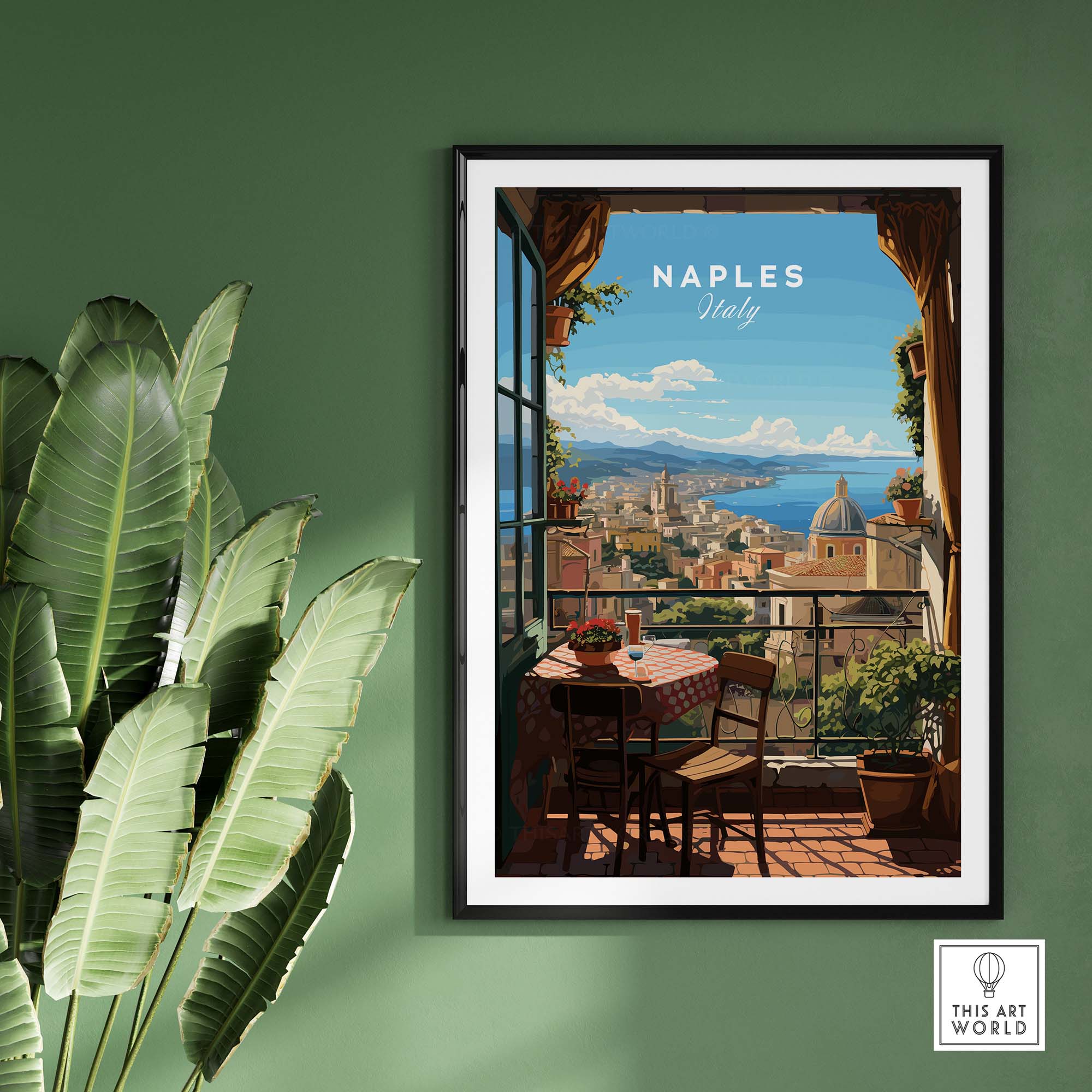 Naples Wall Art Print