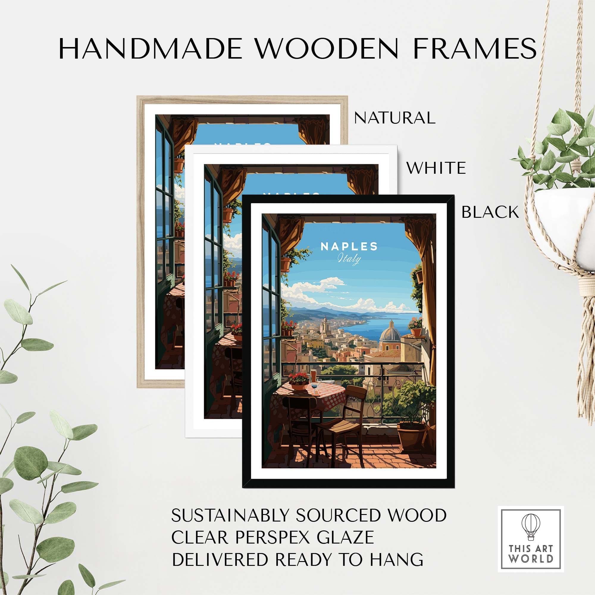 Naples Wall Art Print