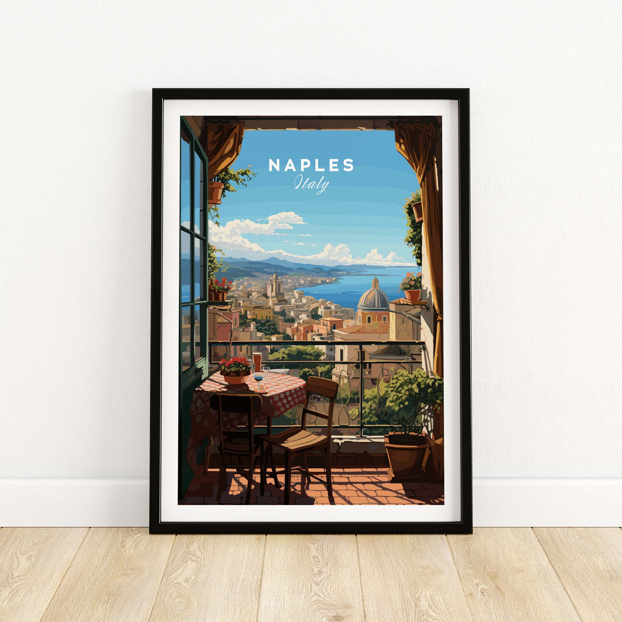 Naples Wall Art Print