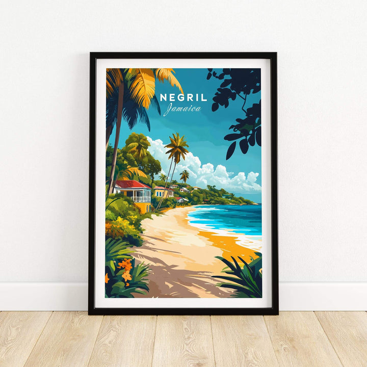 Negril Travel Print