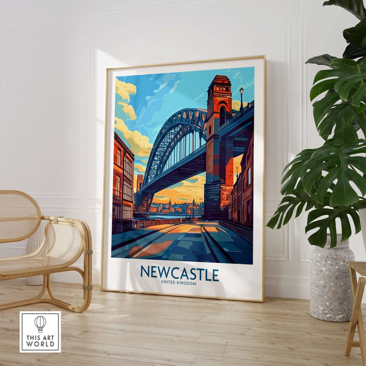 Newcastle Art Print