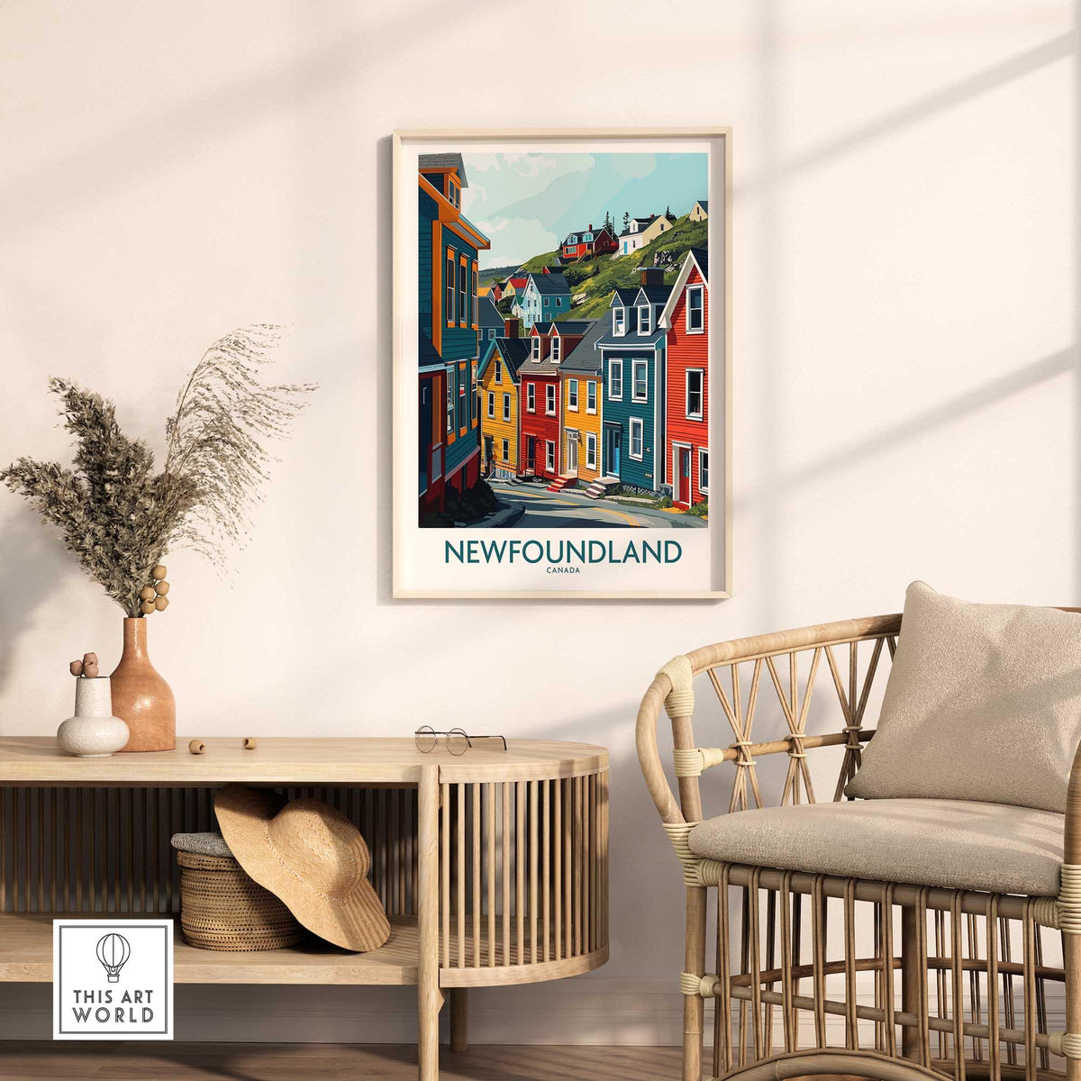 Newfoundland Art Print-This Art World