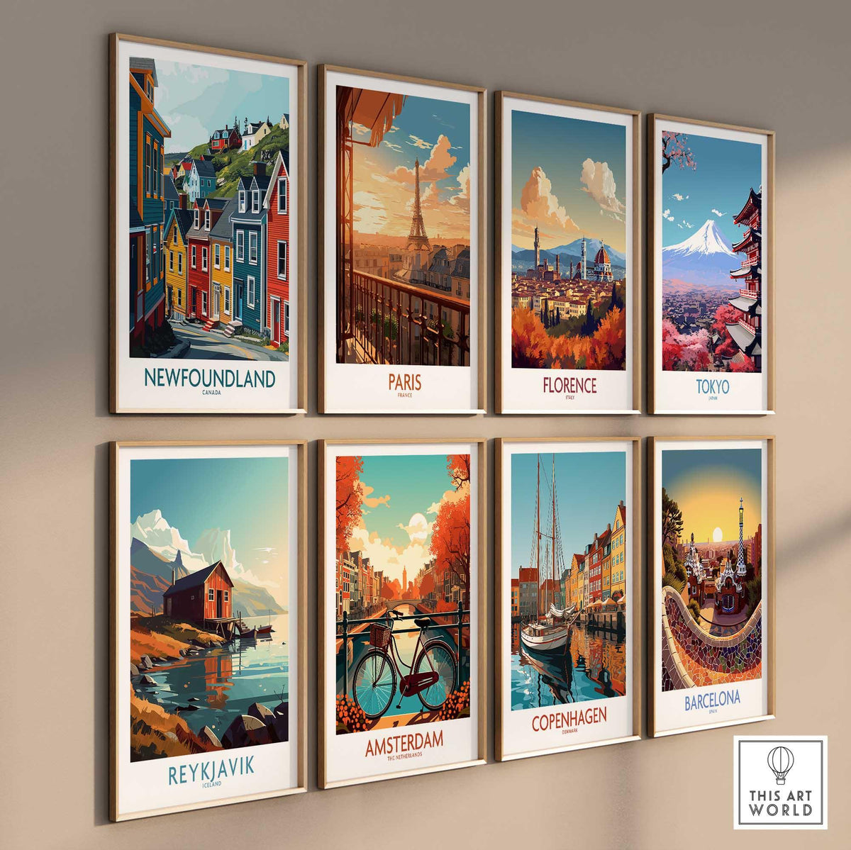 Newfoundland Art Print-This Art World