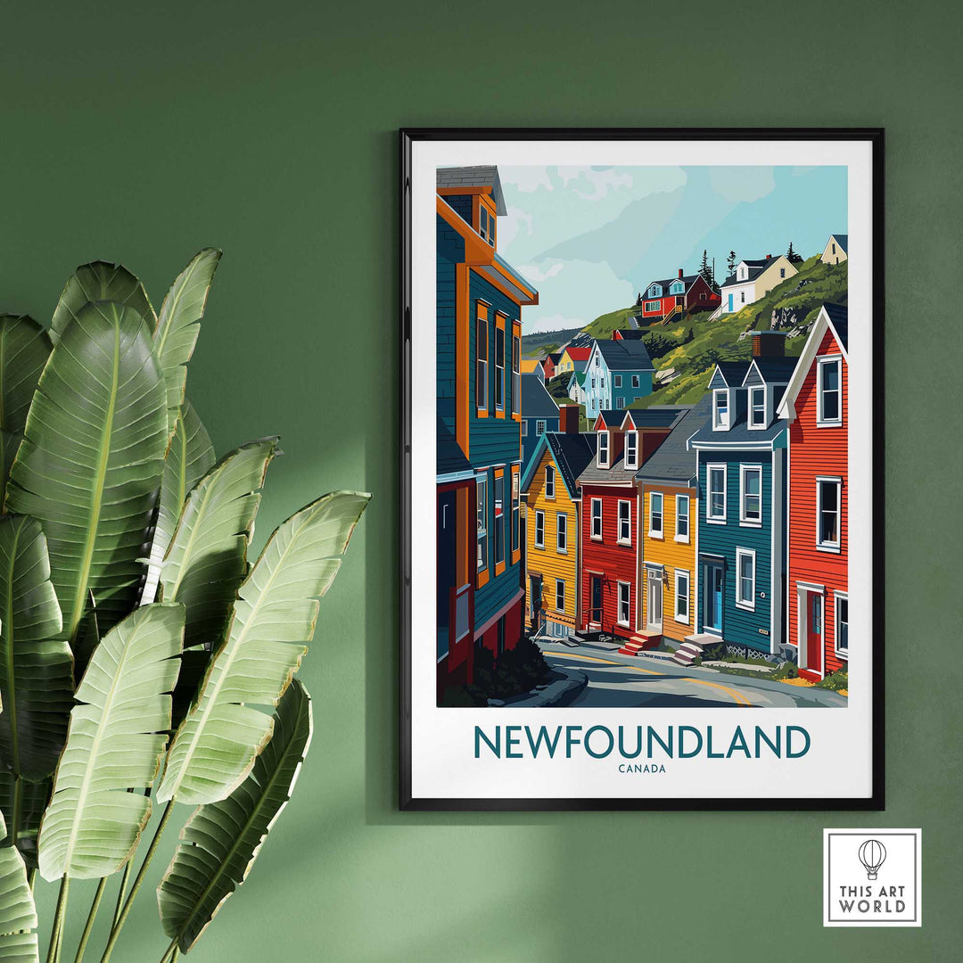 Newfoundland Art Print-This Art World