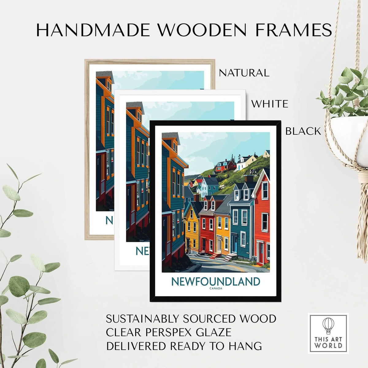 Newfoundland Art Print-This Art World