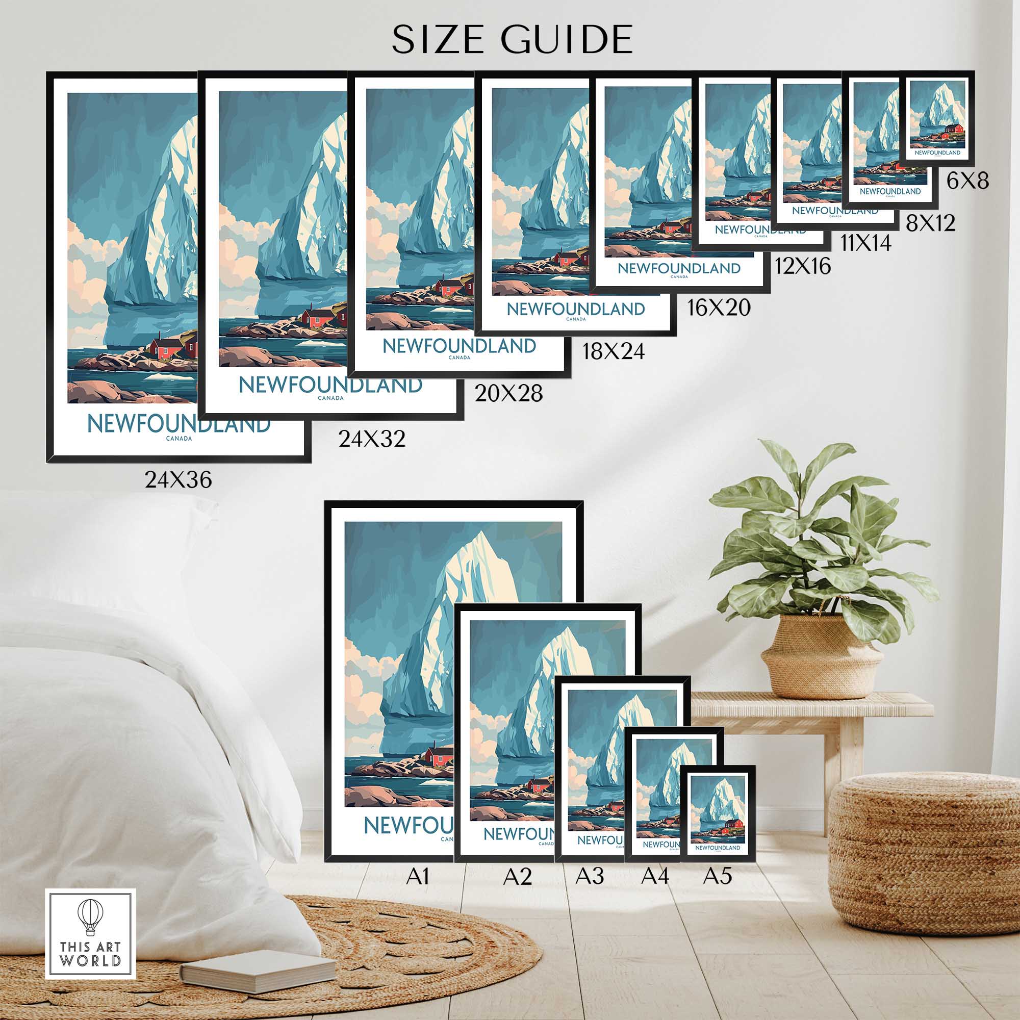 Newfoundland Canada Print-This Art World