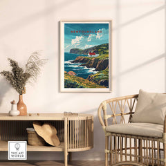 Newfoundland Coastline Poster-This Art World