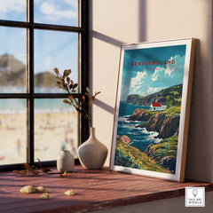 Newfoundland Coastline Poster-This Art World