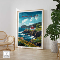 Newfoundland Coastline Poster-This Art World