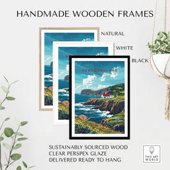 Newfoundland Coastline Poster-This Art World