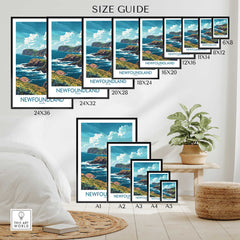 Newfoundland Coastline Print-This Art World