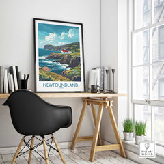 Newfoundland Coastline Print-This Art World