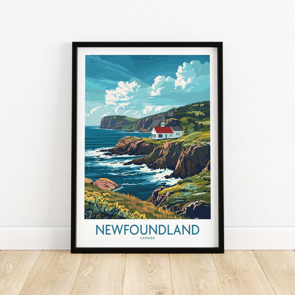 Newfoundland Coastline Print-This Art World