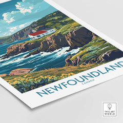 Newfoundland Coastline Print-This Art World