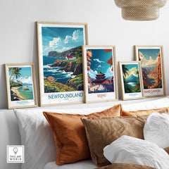Newfoundland Coastline Print-This Art World