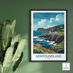 Newfoundland Coastline Print-This Art World